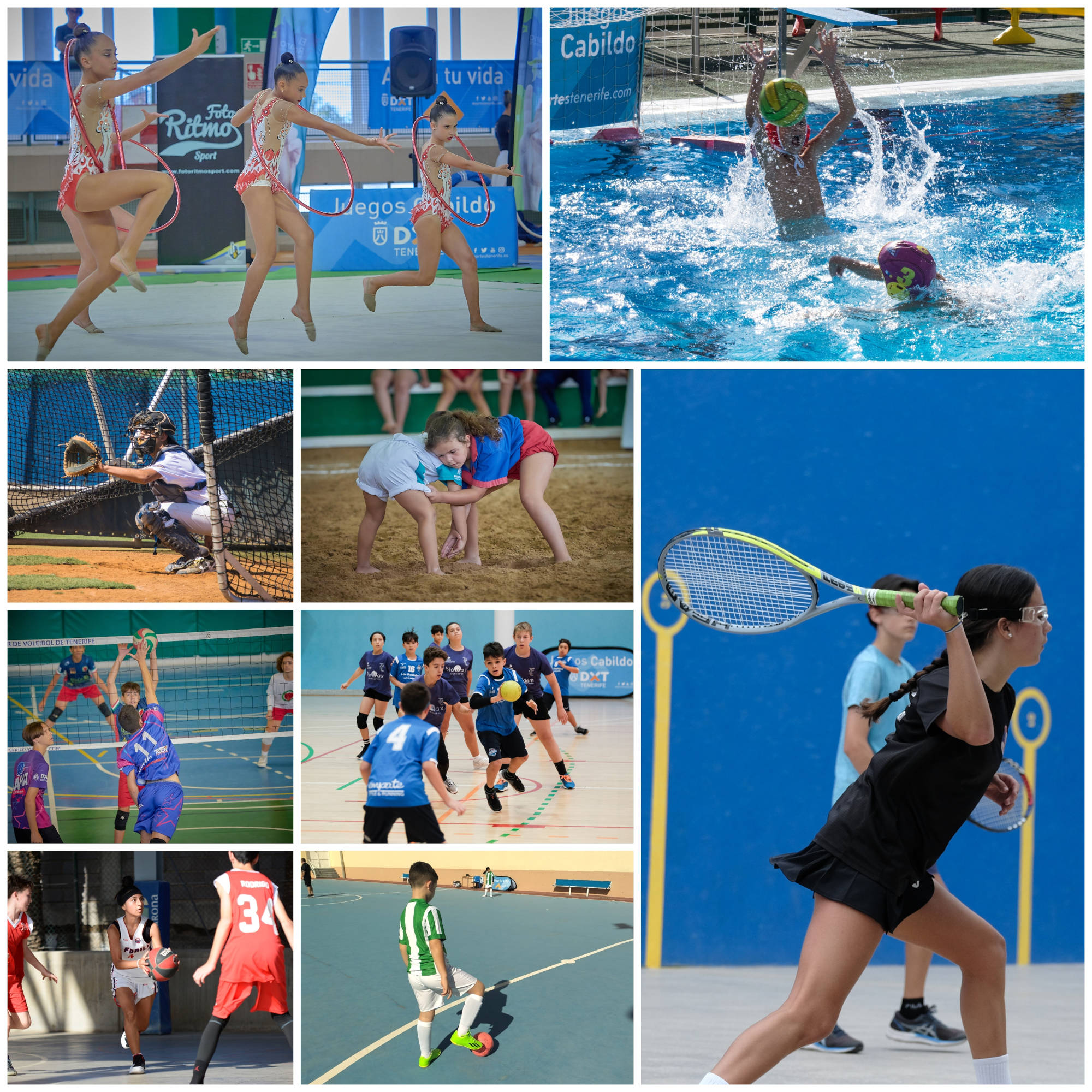 Los Juegos Cabildo despiden el mes de abril con nueve propuestas deportivas repartidas por toda la Isla