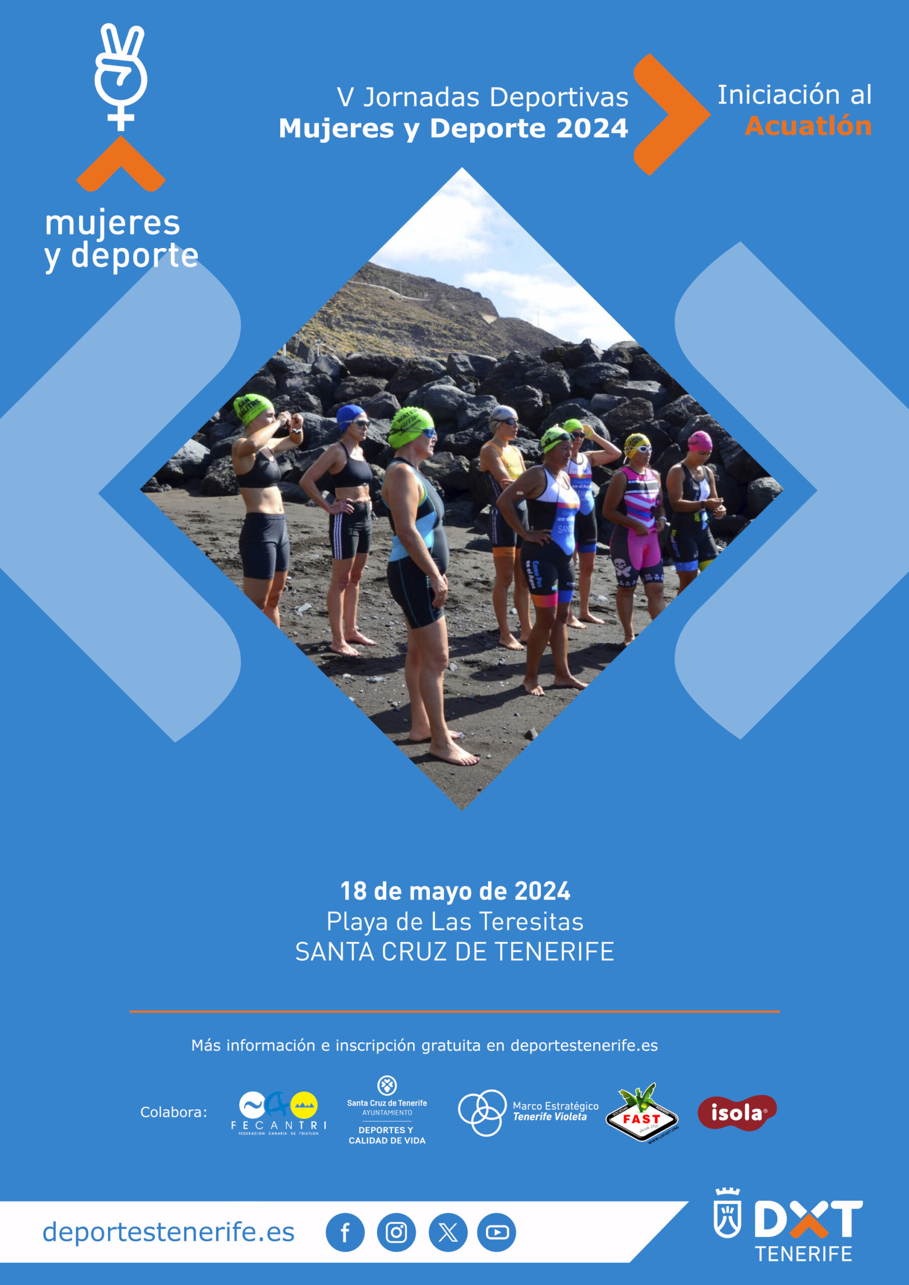 V Jornadas Deportivas Mujeres y Deporte 2024 - Iniciación al Acuatlón