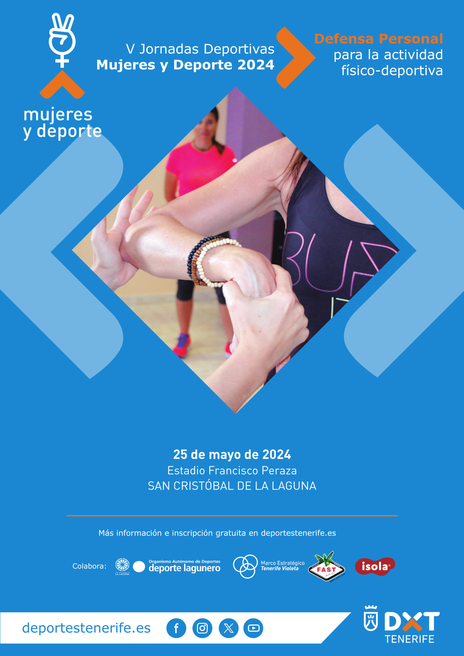 V Jornadas Deportivas Mujeres y Deporte 2024 - Defensa Personal para la Actividad Físico-deportiva