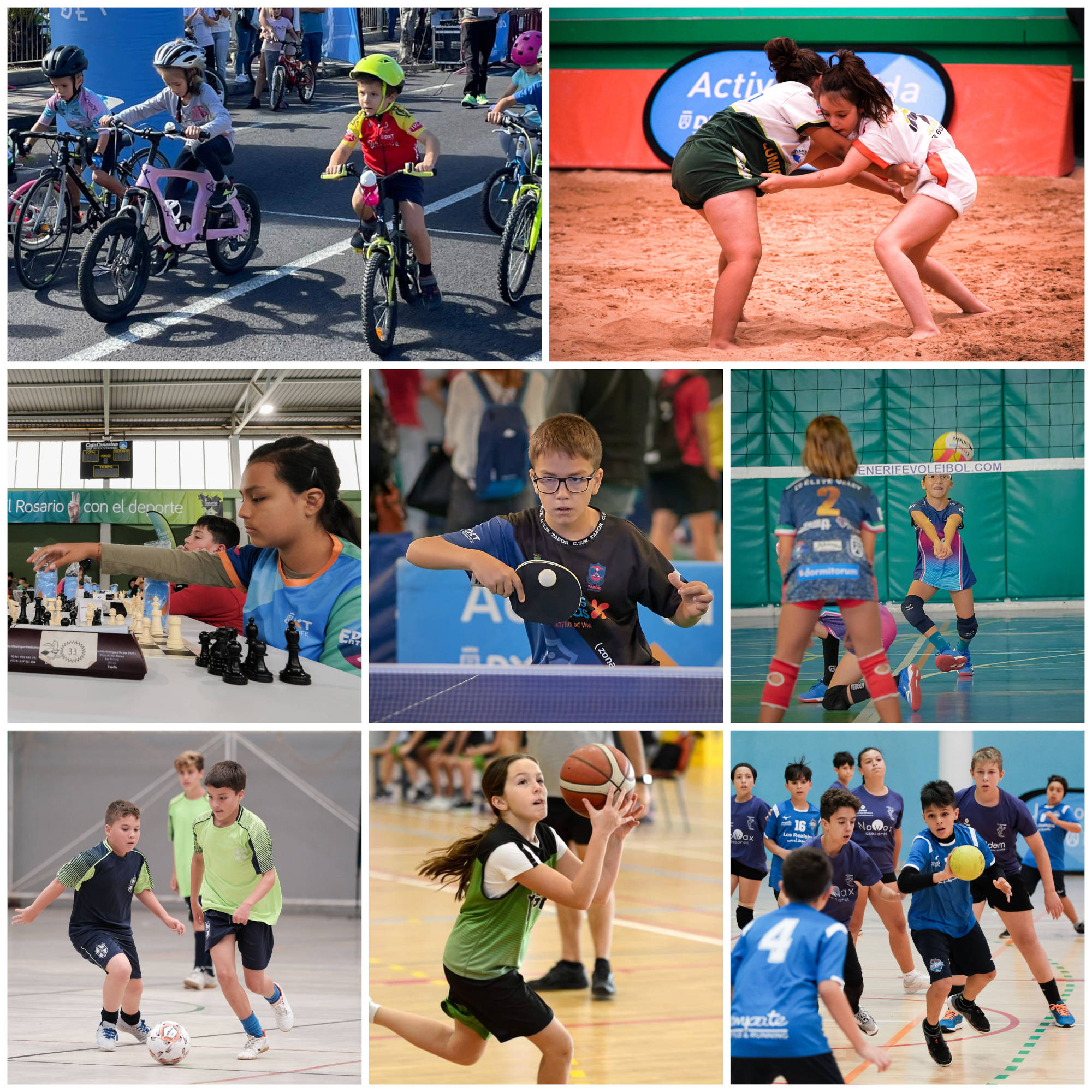 Los Juegos Cabildo programan ocho modalidades deportivas para este fin de semana