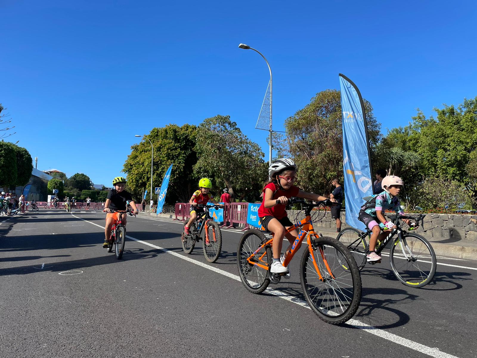 El Polígono de Güímar acoge la jornada de ciclismo en ruta de los Juegos Cabildo