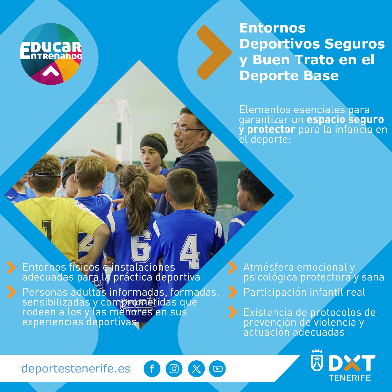 Entornos Deportivos Seguros y Buen Trato en el Deporte Base