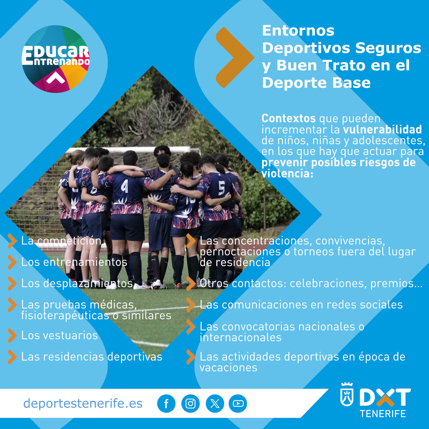 Entornos Deportivos Seguros y Buen Trato en el Deporte Base
