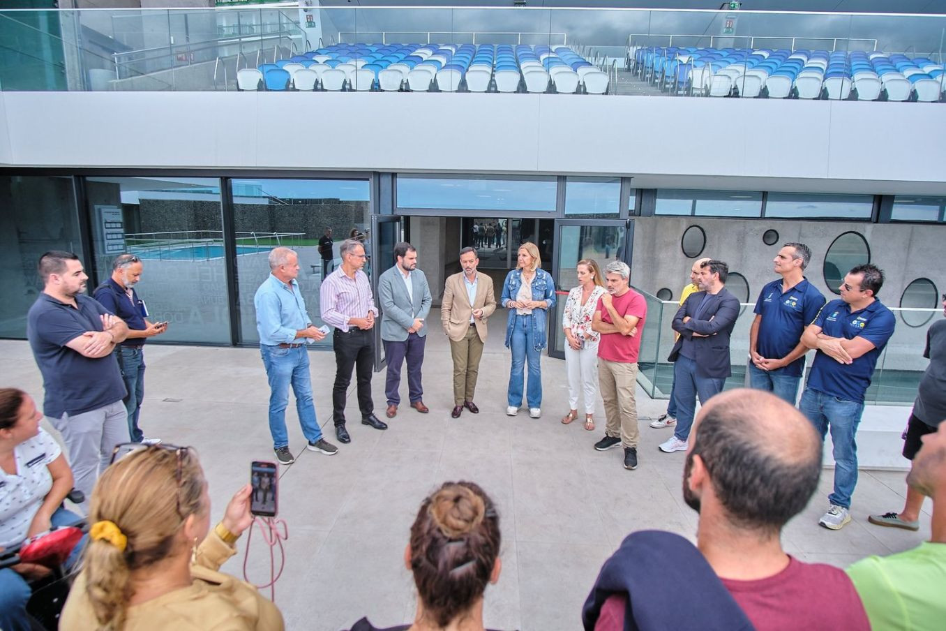 20240926 centro deportes acuaticos3 El Cabildo continúa con los trabajos de puesta al día del Centro de Deportes Acuáticos