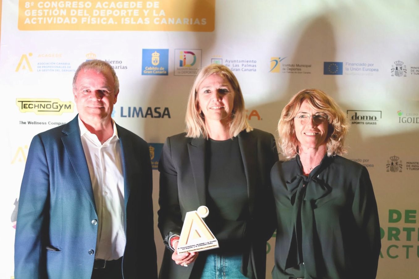 20241115 acagede padis El Cabildo recibe el premio al mejor programa deportivo de Canarias por el PADIS
