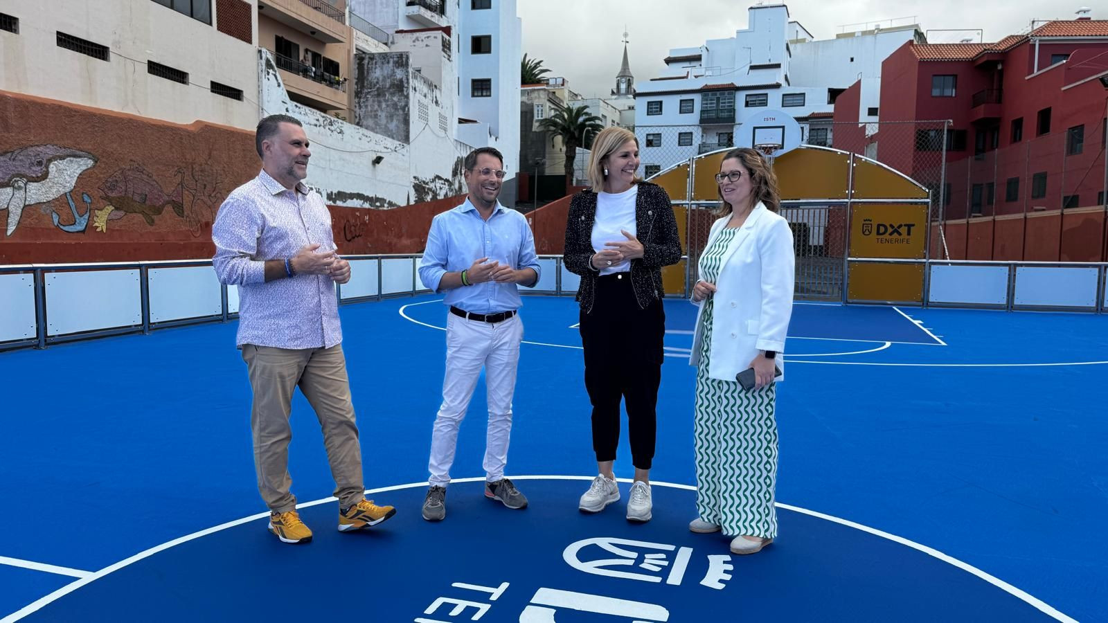 20250305 pistas multideporte El Cabildo ya ha instalado 15 pistas multideporte en la isla