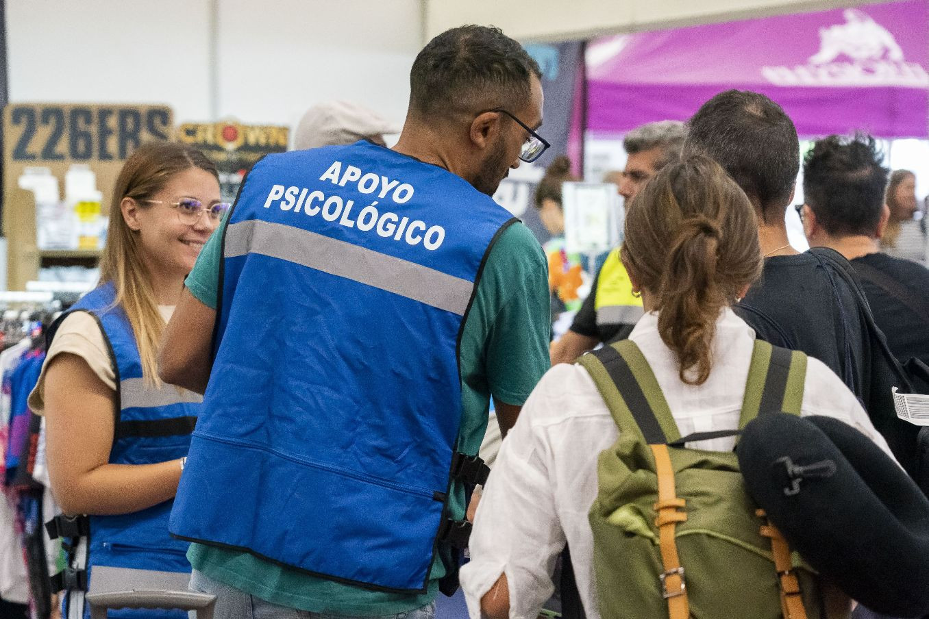 20250324 bluetrail apoyo psicologico2 El Cabildo promueve el bienestar psicológico de los y las participantes de la Tenerife Bluetrail by UTMB®