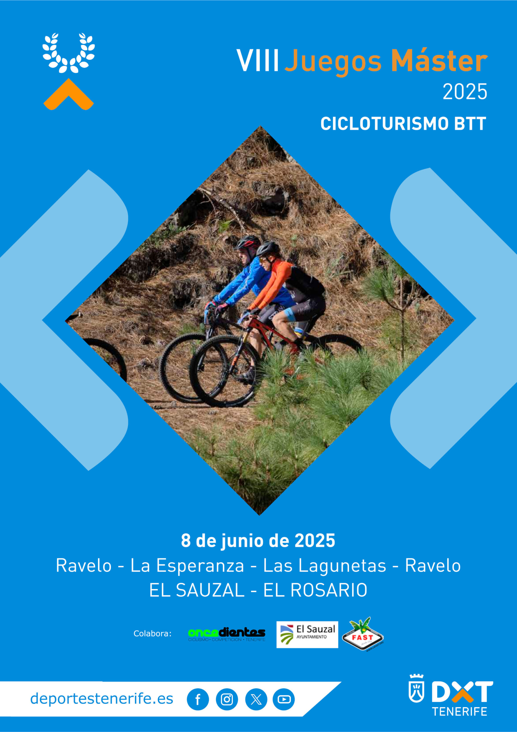VIII Juegos Máster 2025 - Cicloturismo BTT