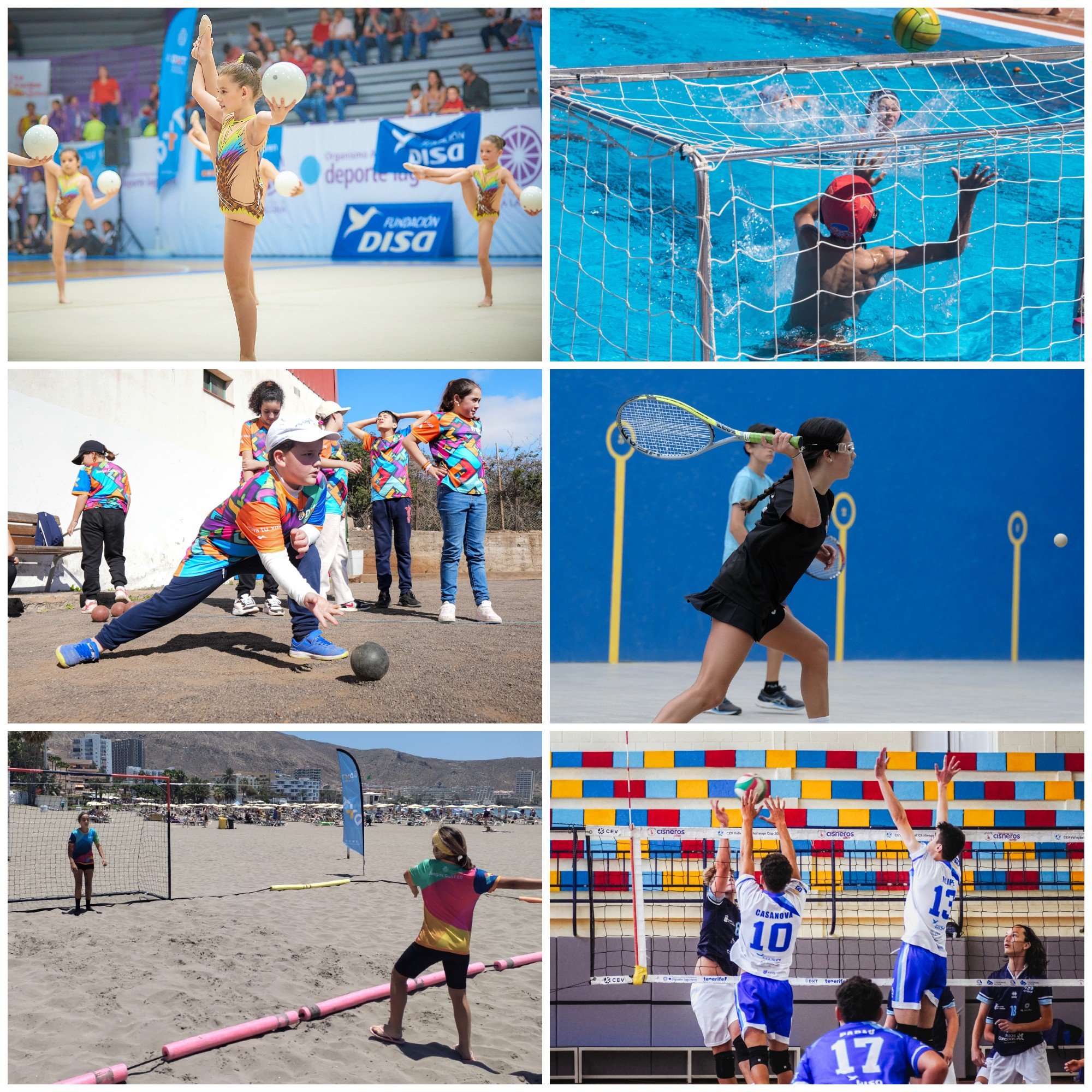 20250517 juegos cabildo La trigésima jornada de los Juegos Cabildo programa seis modalidades deportivas en toda la Isla