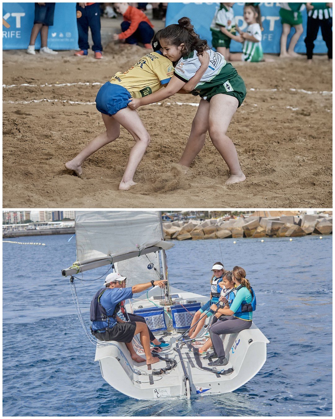 20250524 juegos cabildo Lucha canaria y vela centran este sábado la actividad deportiva de los Juegos Cabildo