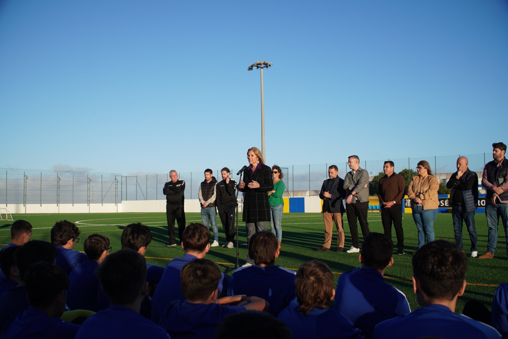 campo futbol el tablero El Cabildo invierte casi 3 millones de euros en la mejora de las instalaciones deportivas municipales de Santa Cruz en 4 años