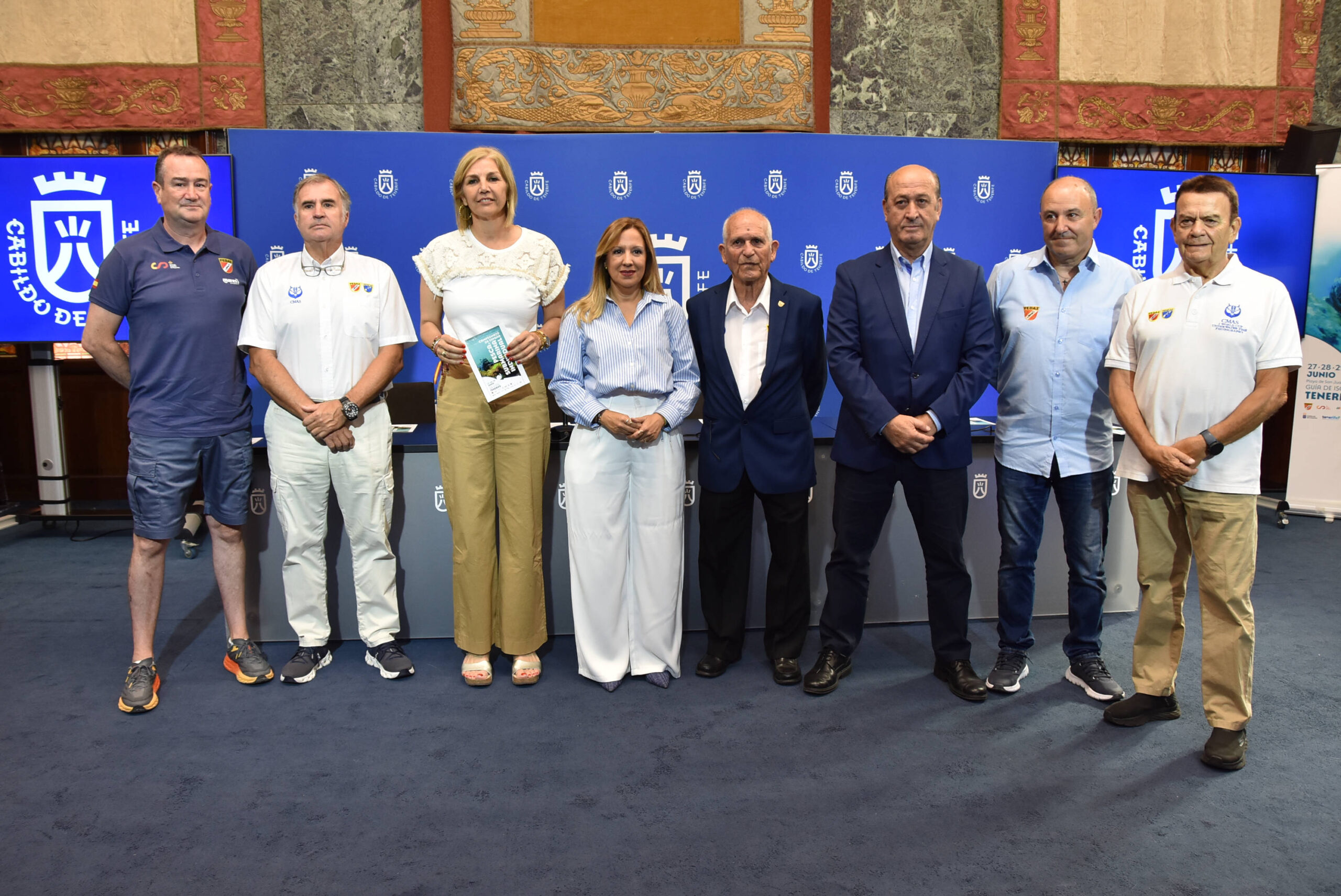 20250626 presentacion Campeonato España Pesca Submarina 01 El Campeonato de España de Pesca Submarina se decide en Tenerife