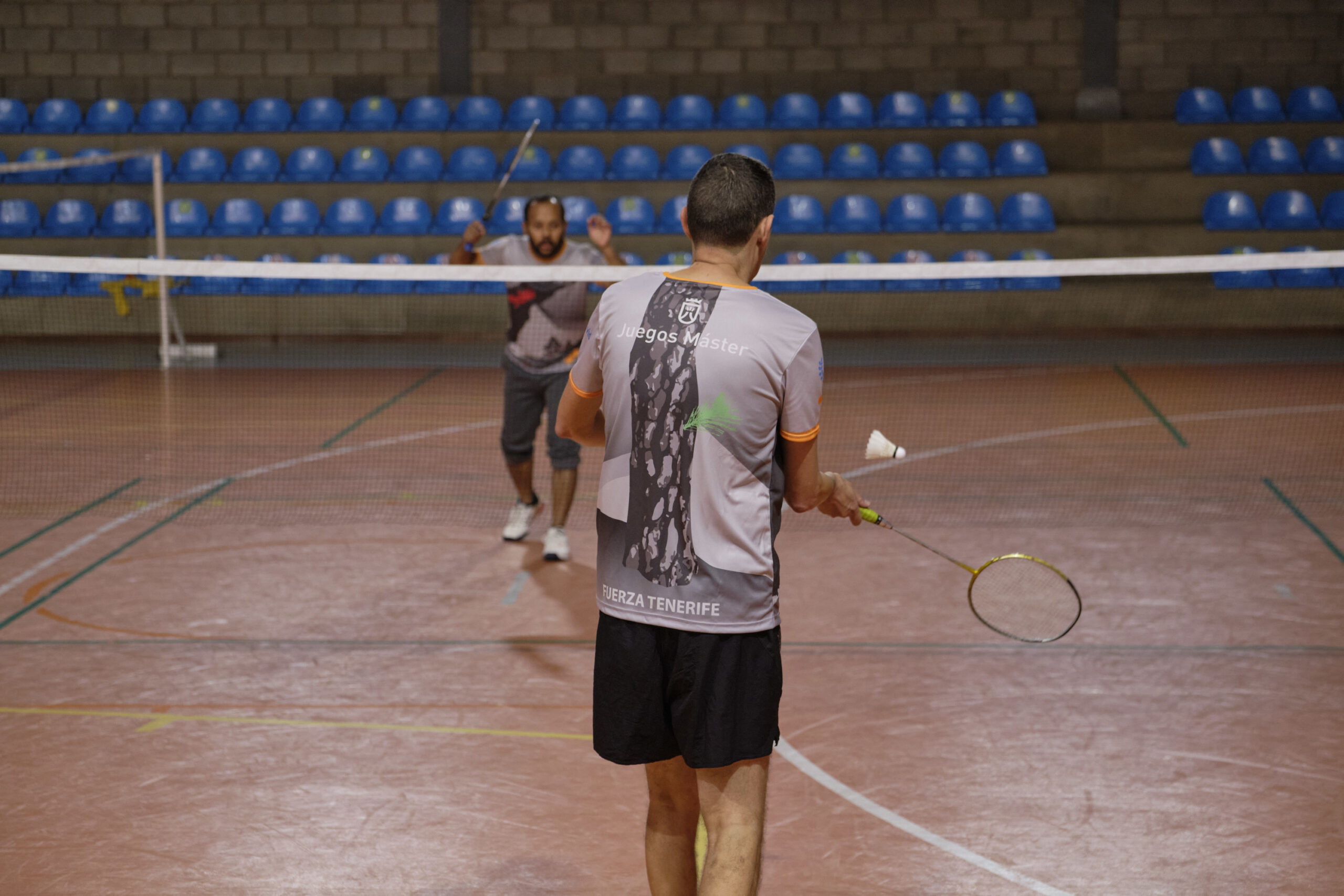 Segunda Jornada de Bádminton de los VII Juegos Máster celebrad Los Juegos Máster estrenan bádminton en Granadilla de Abona