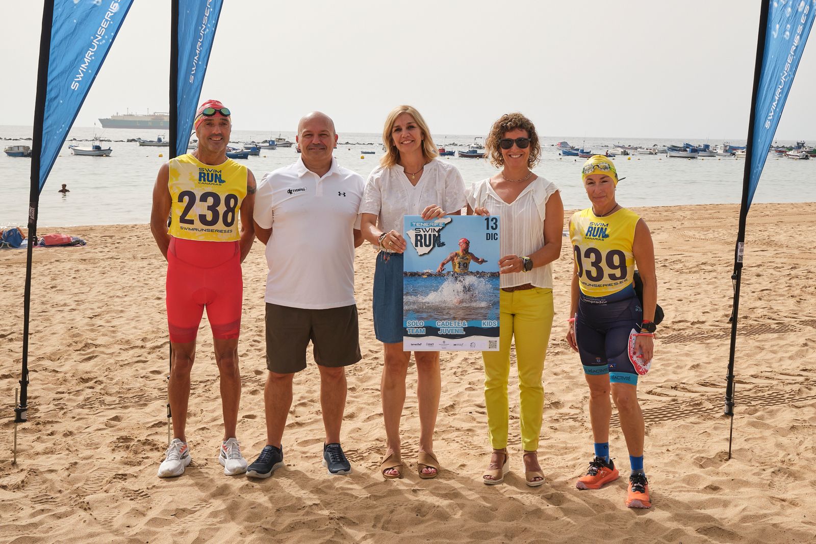Presentación del cartel oficial de la Tenerife Swimrun 2025
