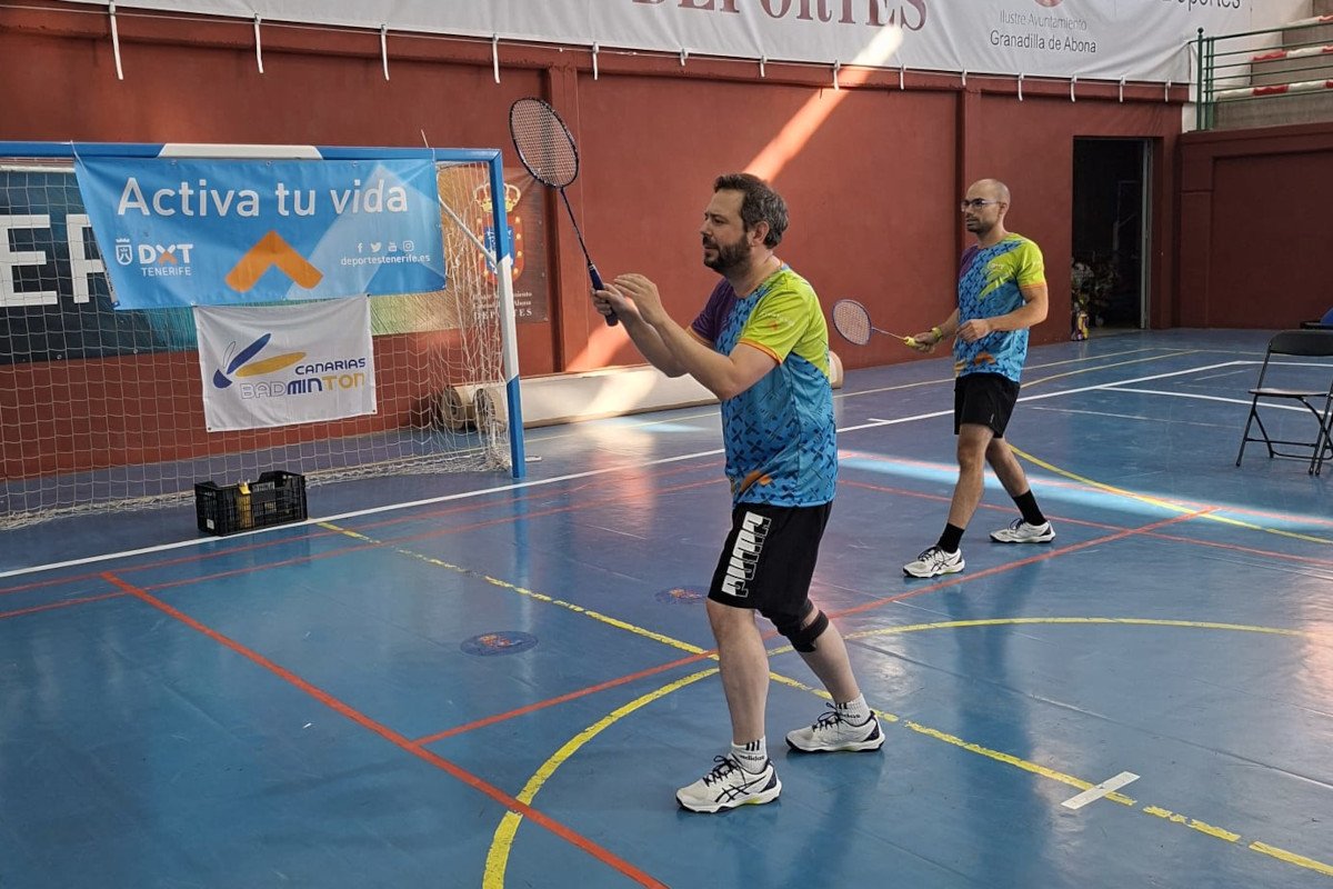 20251011 balance Santa Úrsula acoge la segunda cita de los Juegos Máster con el bádminton