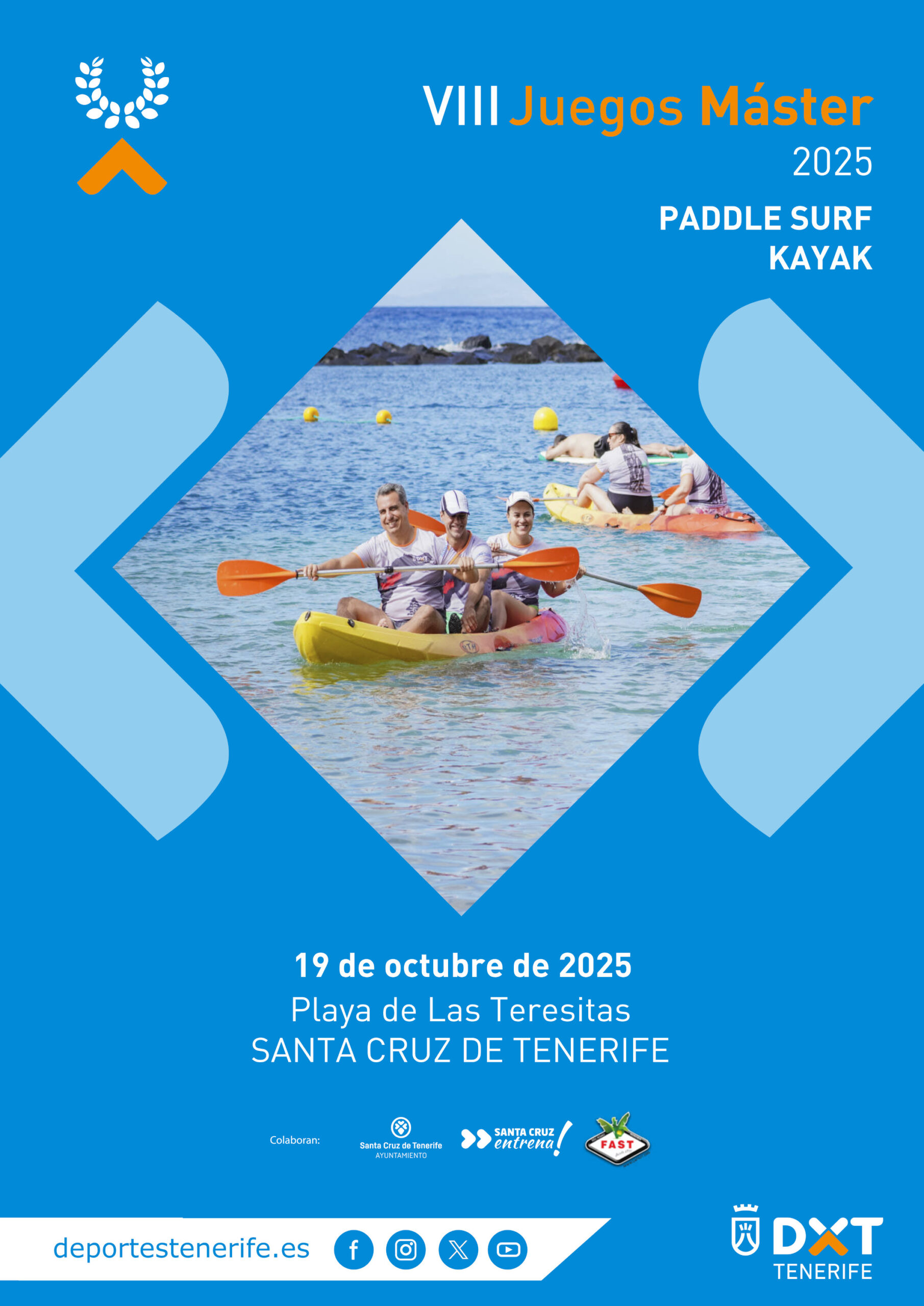 VIII Juegos Máster 2025 - Paddle Surf/Kayak