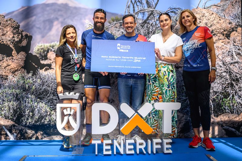 La Tenerife Bluetrail by UTMB® lleva a ExpoDeca su reto solidario