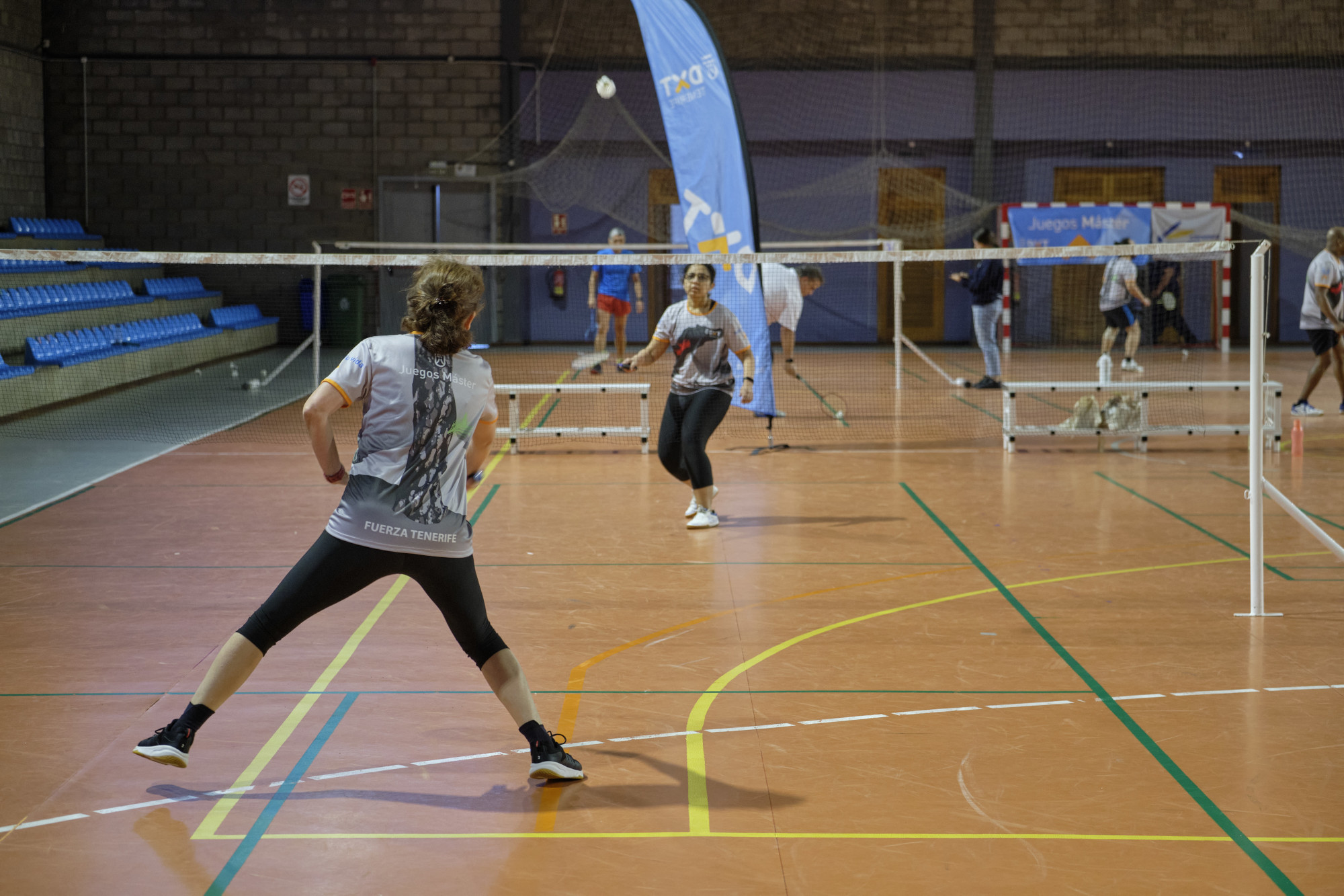El bádminton centra este fin de semana la oferta deportiva de los VIII Juegos Máster