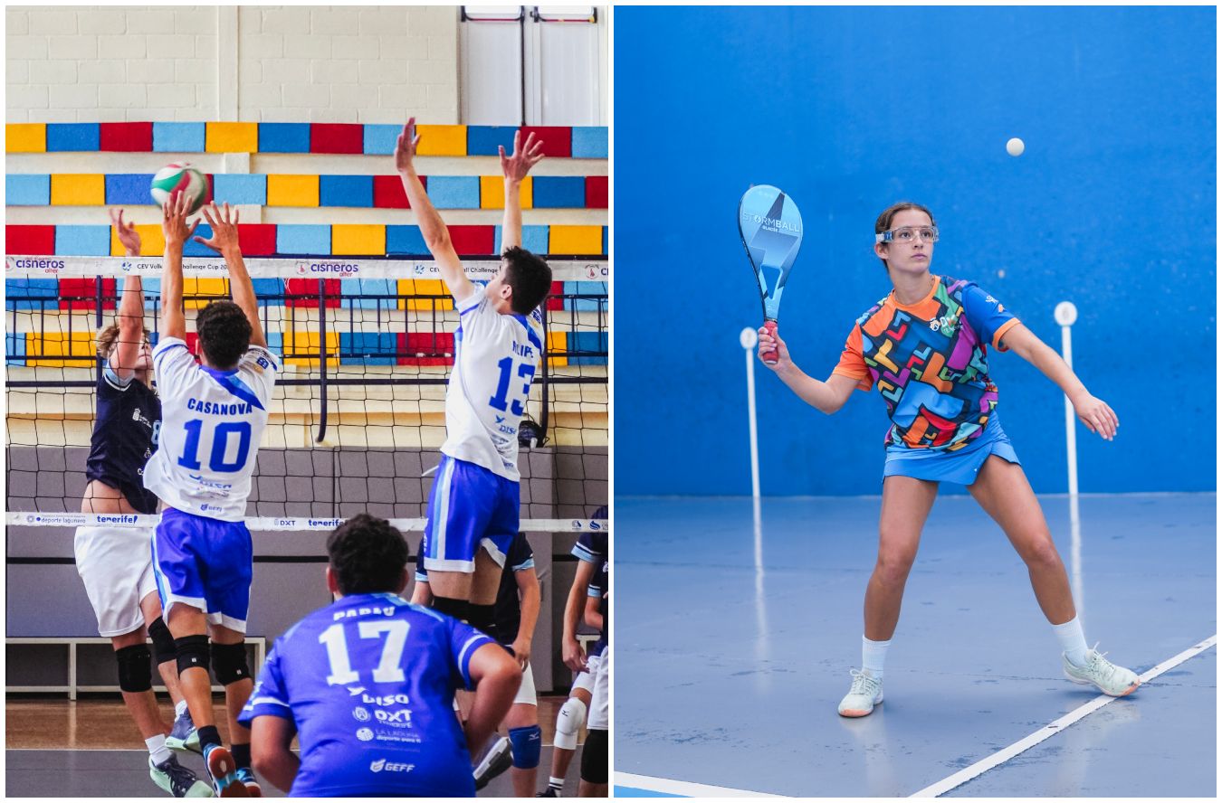 20251025 juegos cabildo Frontenis y voleibol centran la oferta deportiva de los Juegos Cabildo este fin de semana