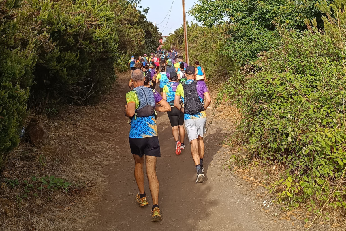 20251025 trail El trail se despide de los VIII Juegos Máster con una ruta circular en Garachico