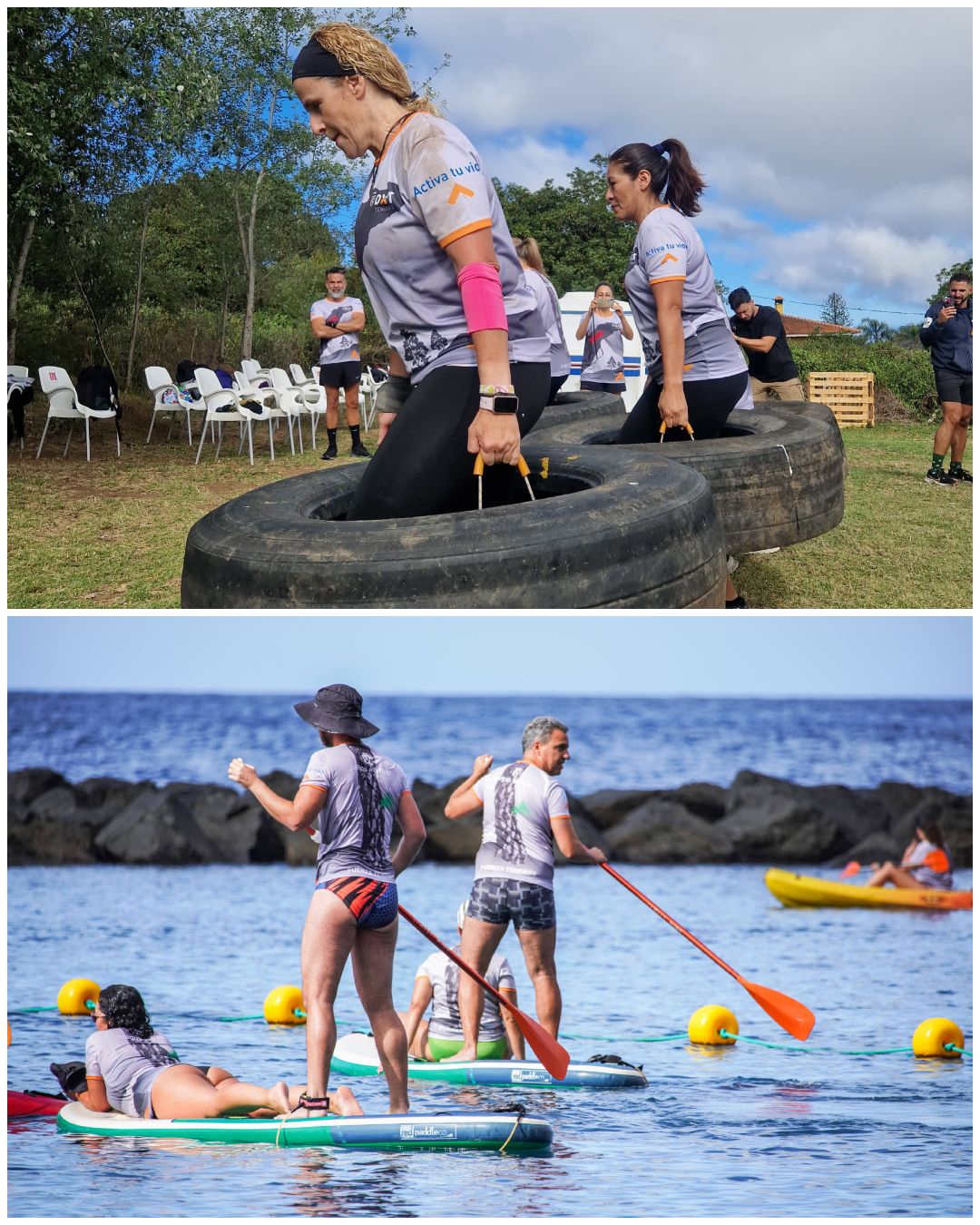 Los Juegos Máster programan este fin de semana sendas jornadas de carrera de obstáculos y actividades náuticas