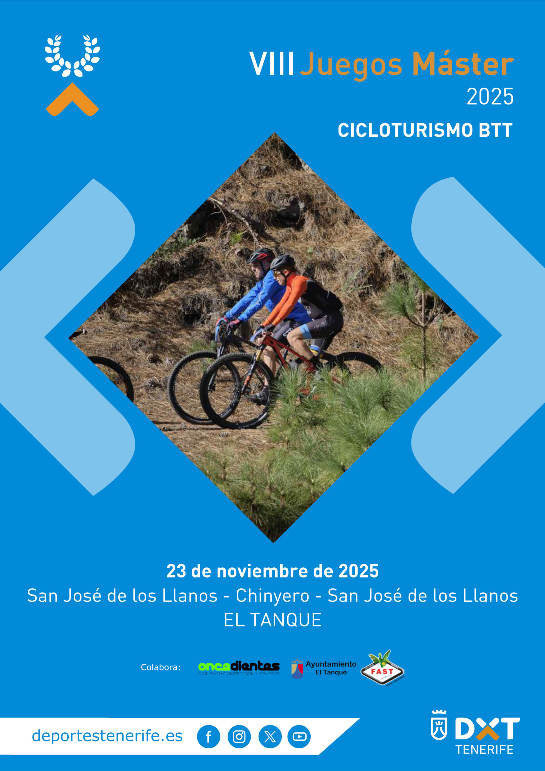 VIII Juegos Máster 2025 - Cicloturismo BTT