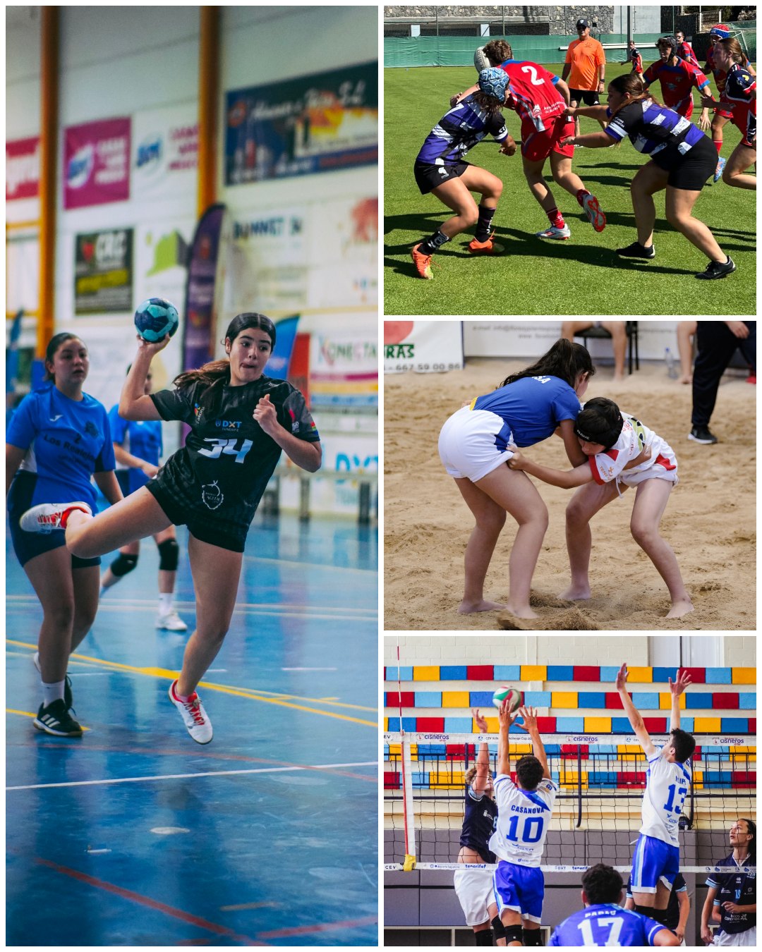 Los XXXIX Juegos Cabildo programan cuatro modalidades deportivas para la mañana del sábado