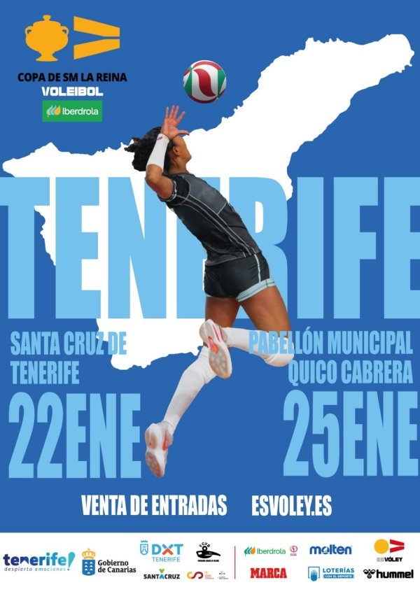 La Copa de la Reina regresa a Tenerife en 2026 20260122 Copa Reina Voleibol