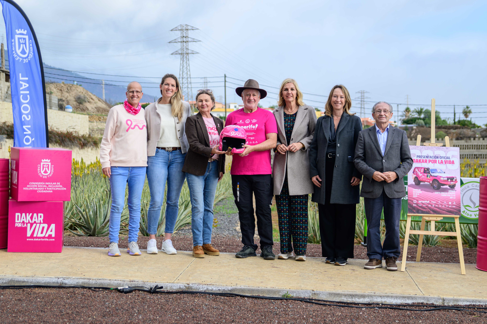 Rafa Lesmes y su equipo, listos para el Dakar 2026