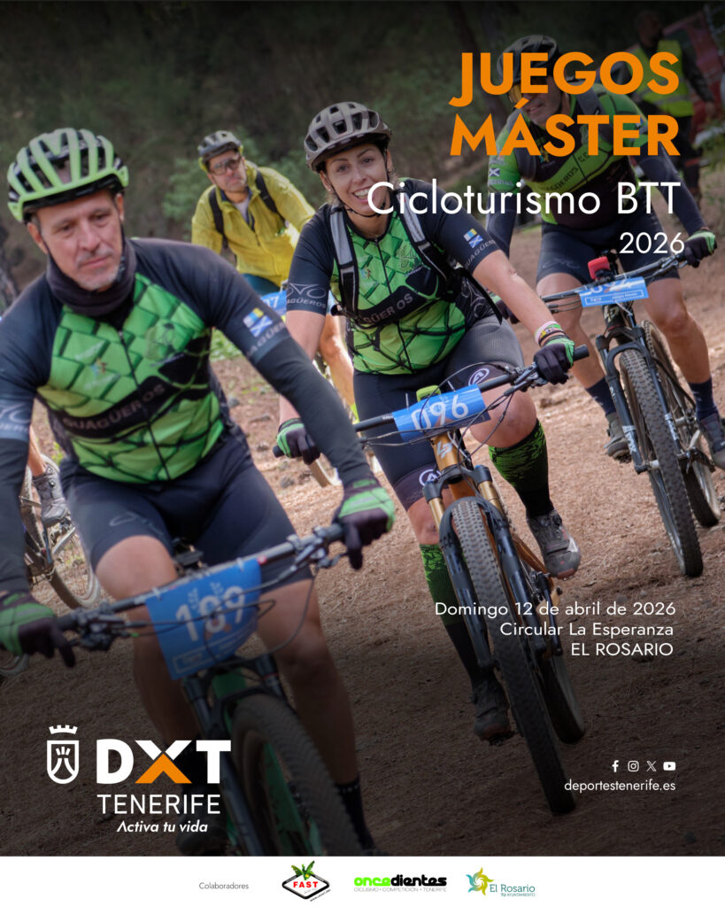 Cicloturismo BTT en los IX Juegos Máster