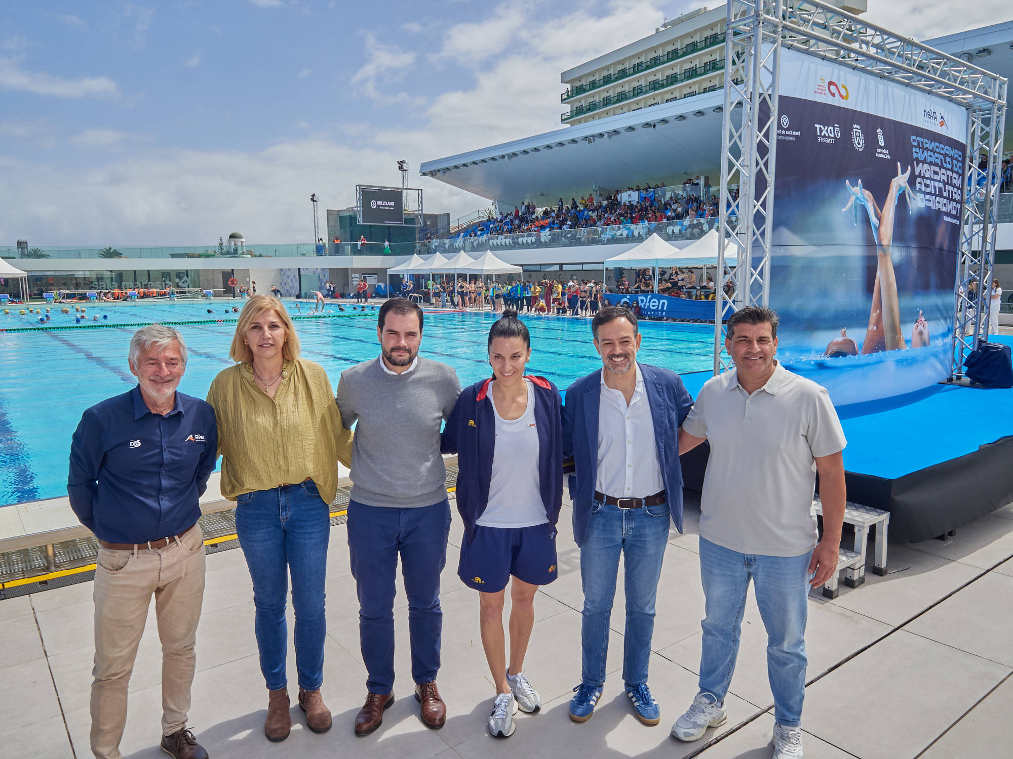 El Centro de Deportes Acuáticos de Tenerife acoge mañana las últimas finales del Campeonato de España de Natación Artística