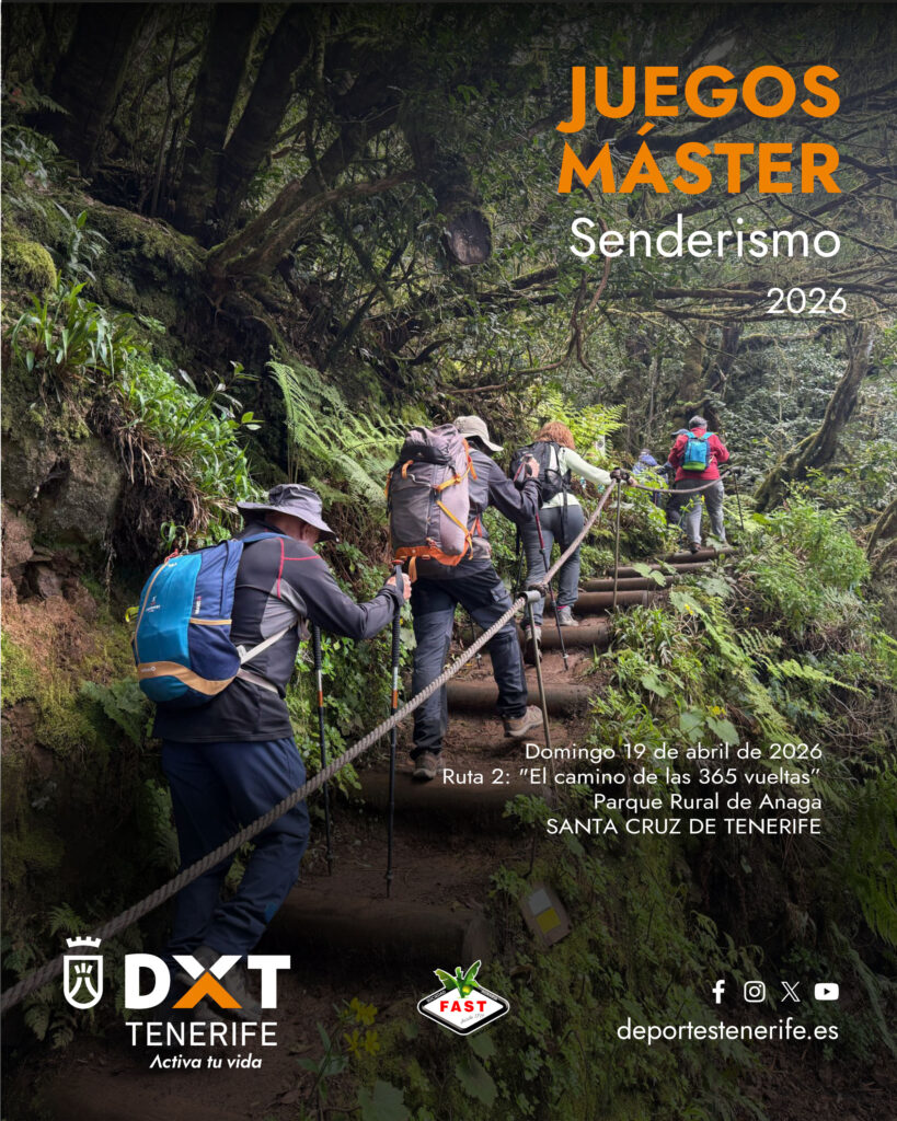 Anaga será el escenario de la segunda ruta de senderismo de los IX Juegos Máster